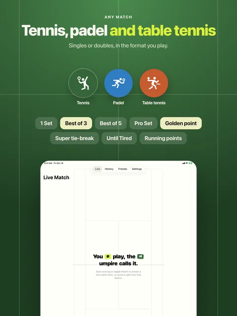 Sports on iPad