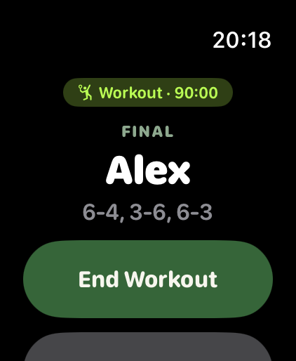 Match finished
